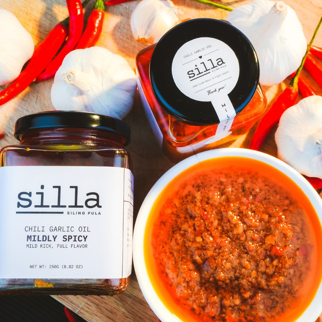 Silla Premium Chili Garlic Oil Mild Spice