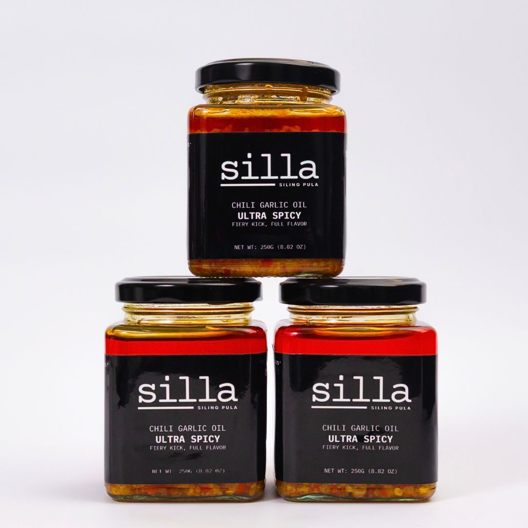 Silla Premium Chili Garlic Oil 250 Grams - Bundle of 3