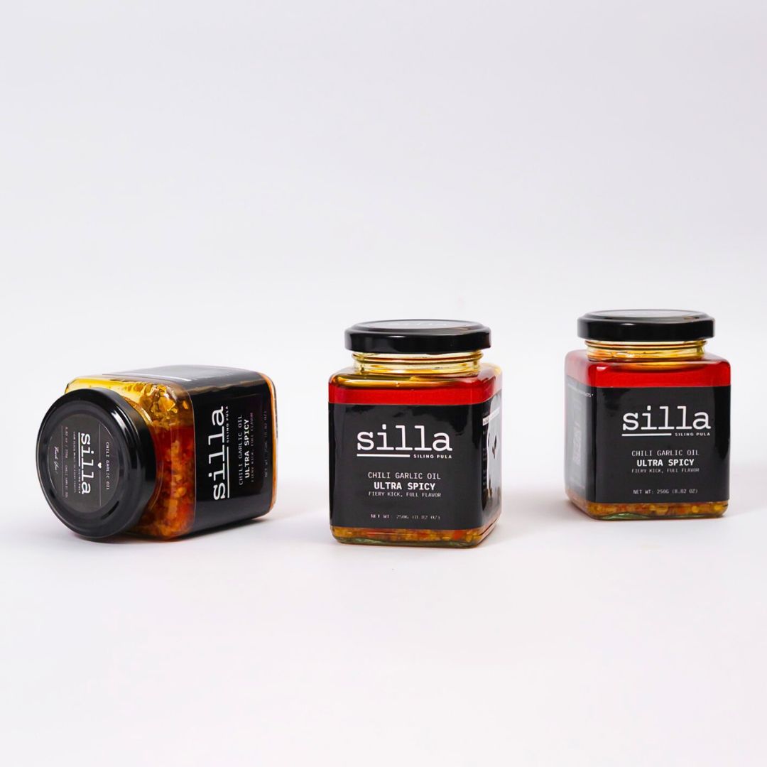 Silla Premium Chili Garlic Oil 250 Grams - Bundle of 3