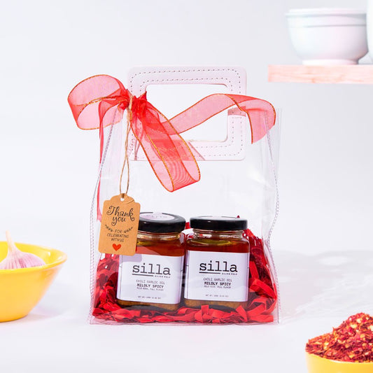 Silla Chili Garlic Oil Gift Set Bundles