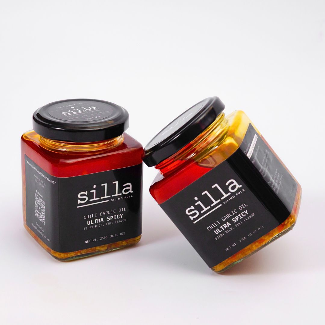 Silla Premium Chili Garlic Oil 250 Gram - Bundle of 2