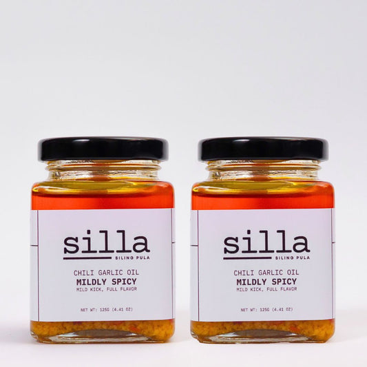 Silla Premium Chili Garlic Oil 250 Gram - Bundle of 2